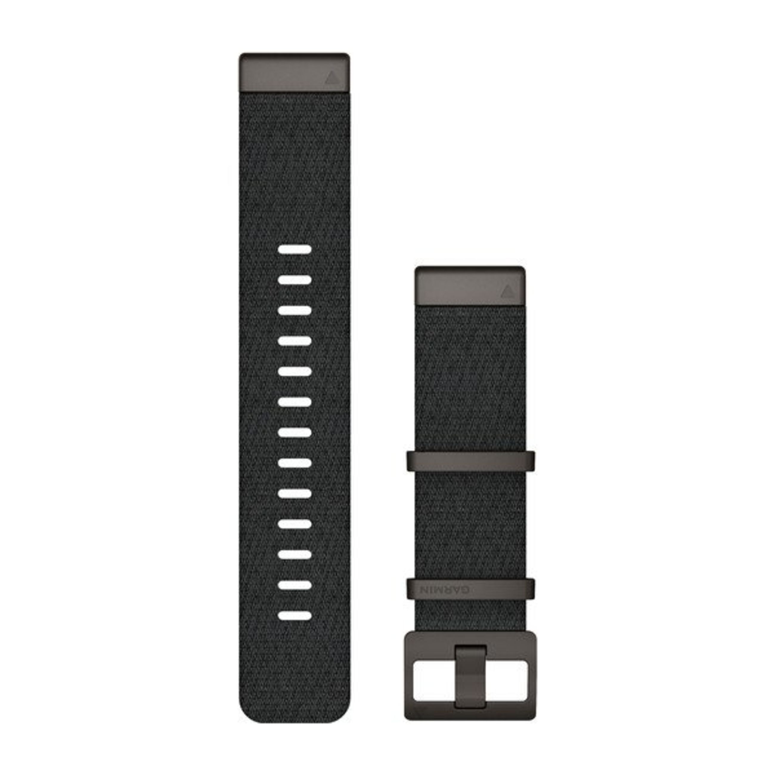 Quickfit 22 Watch Straps - Jacquard-Weave Nylon Strap – Heathered Black