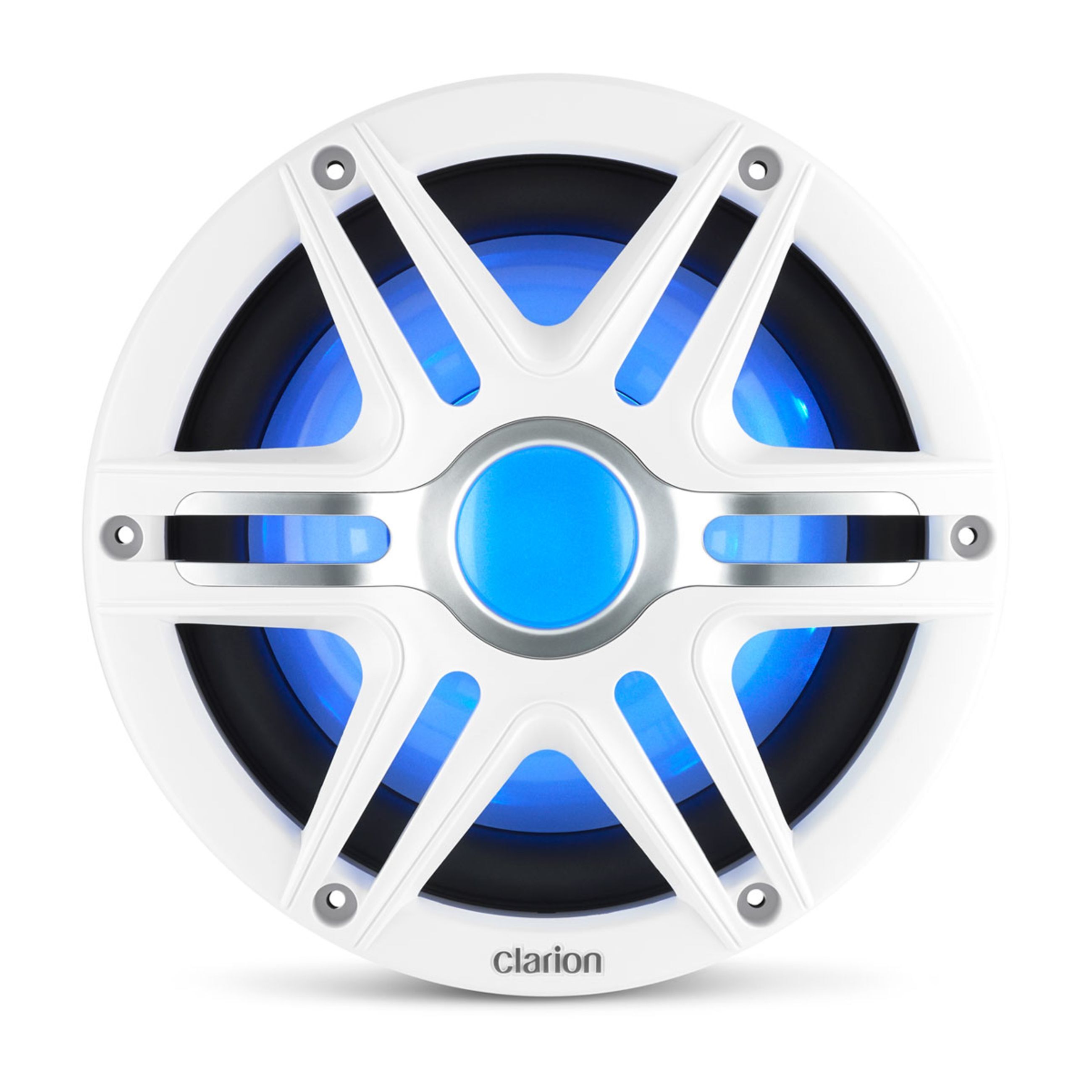 Clarion Cmsp Marine Subwoofer - 10" With Led 2 Ohm