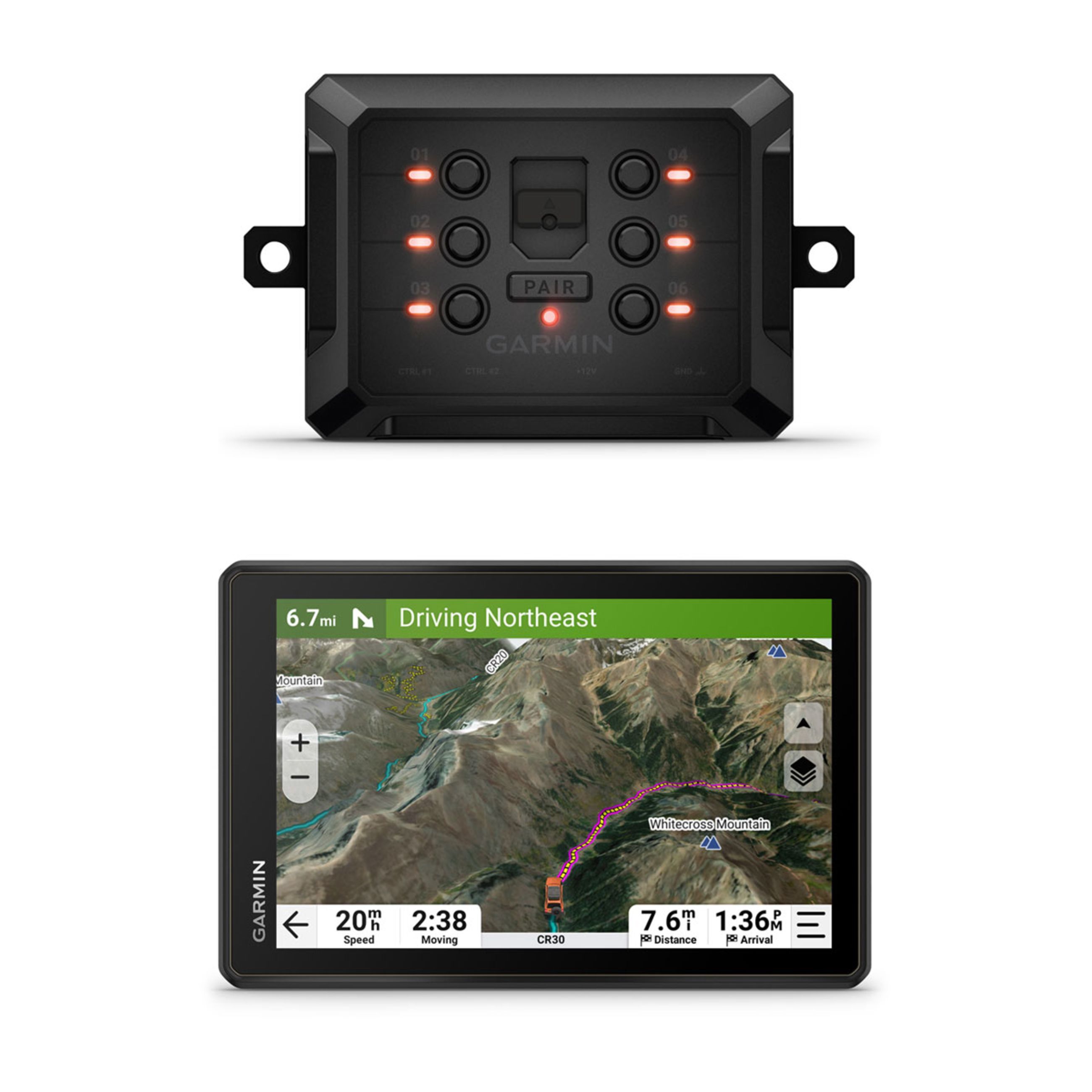 Tread 2 - Sxs Edition - 8" All-Terrain Navigator And Garmin Powerswitch