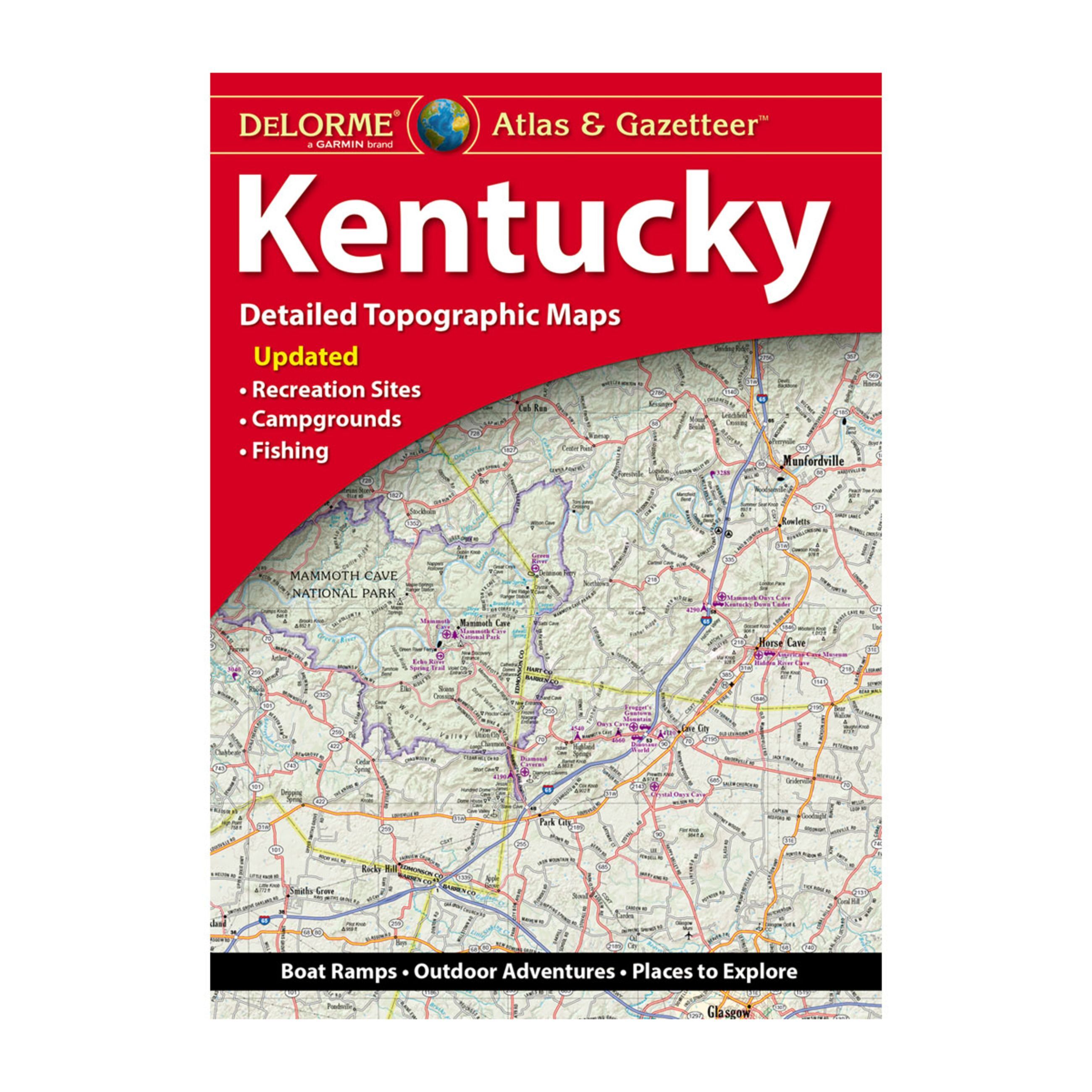 Delorme Atlas & Gazetteer Paper Maps - Kentucky