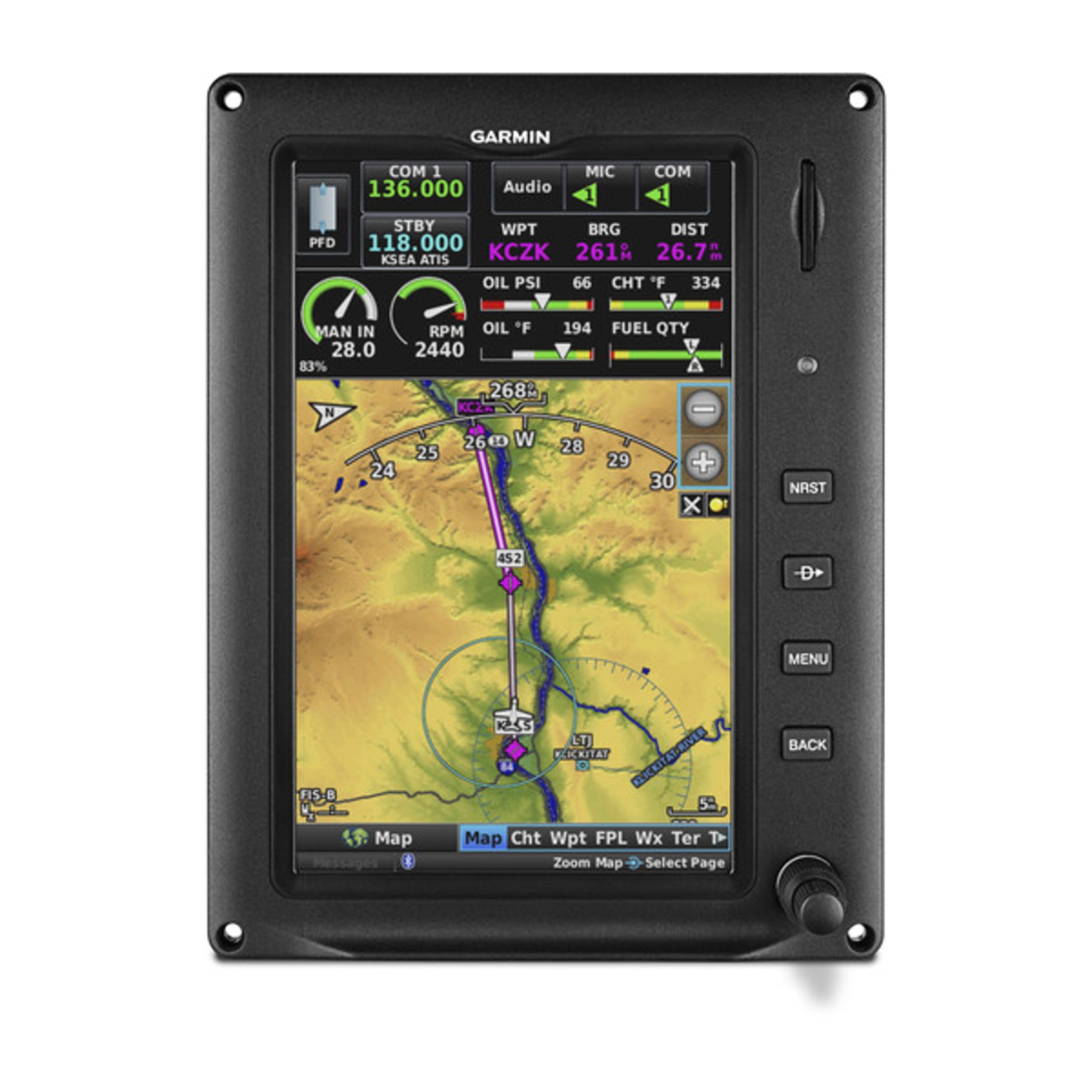 Alternative view of G3X Touch For Experimental Aircraft - Gdu 470