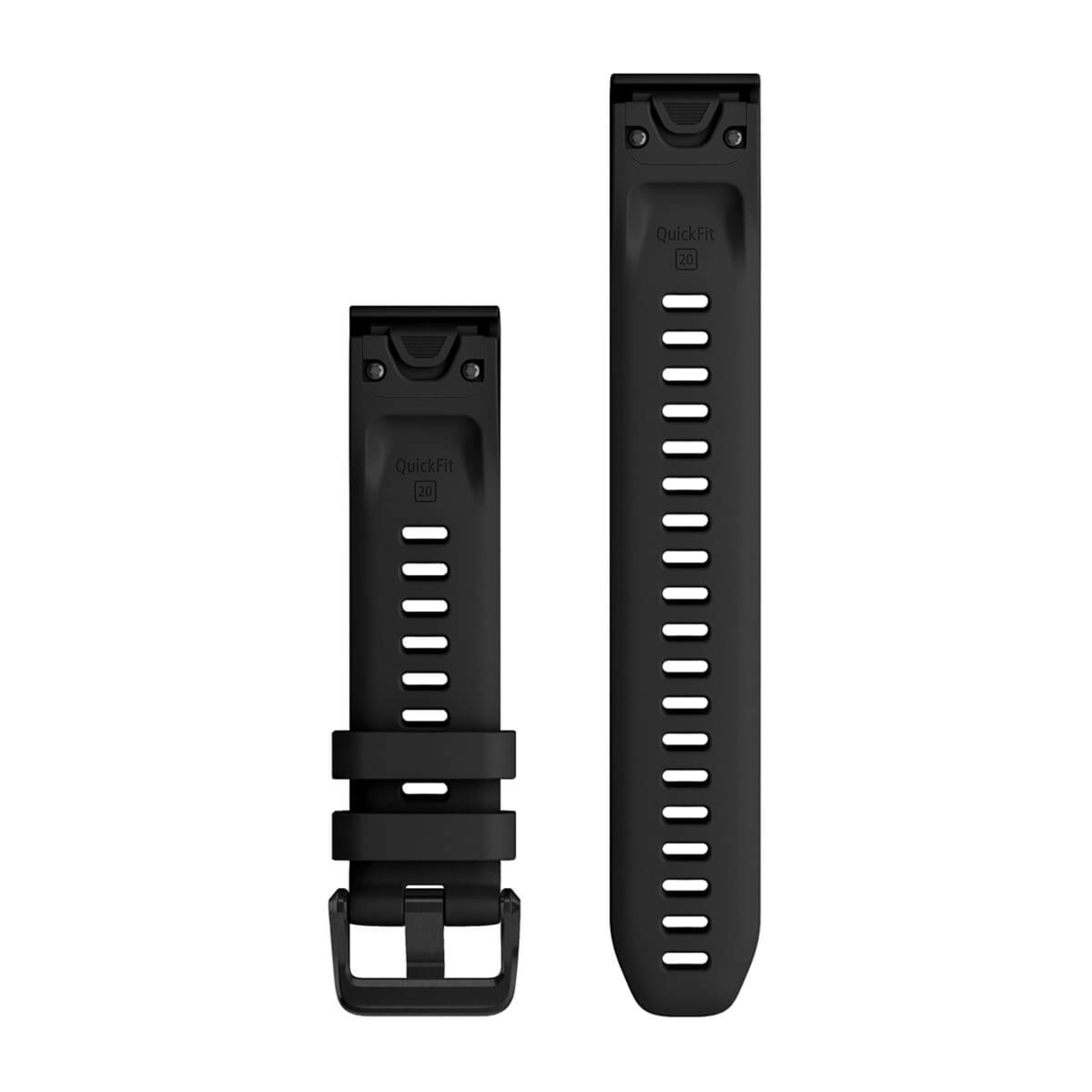 Alternative view of Quickfit 20 Watch Bands - Black (3-Piece Dive Set)