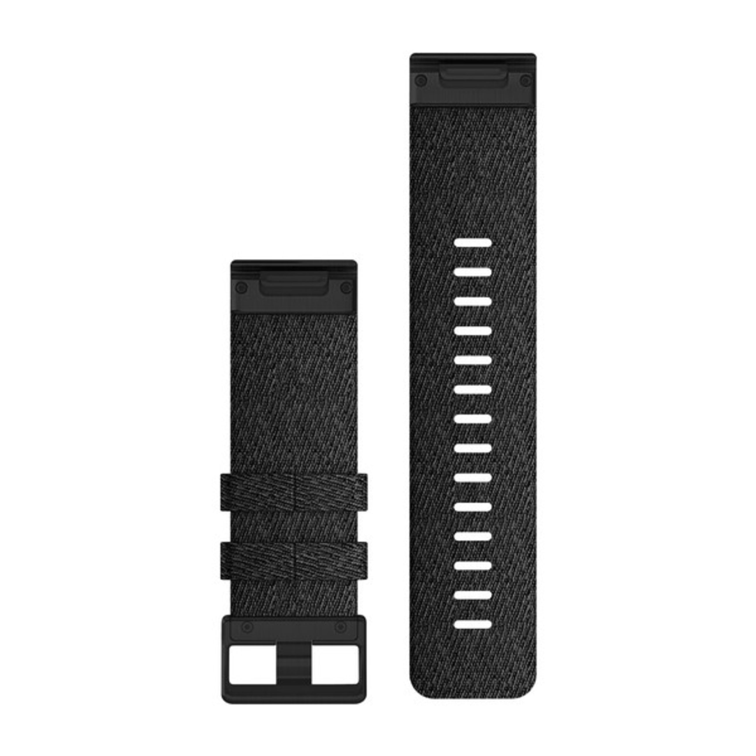 Alternative view of Quickfit 26 Watch Bands - Heathered Black Nylon