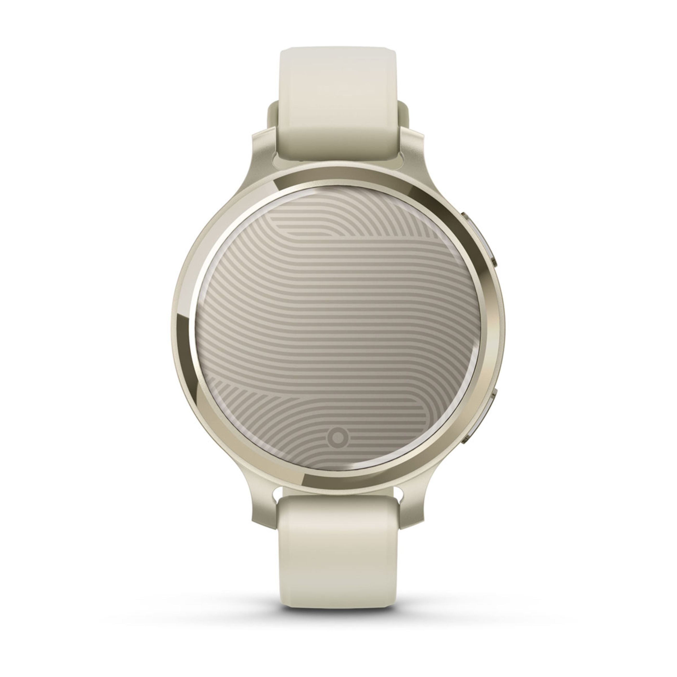 Alternative view of Lily 2 Active - Lunar Gold With Bone Silicone Band