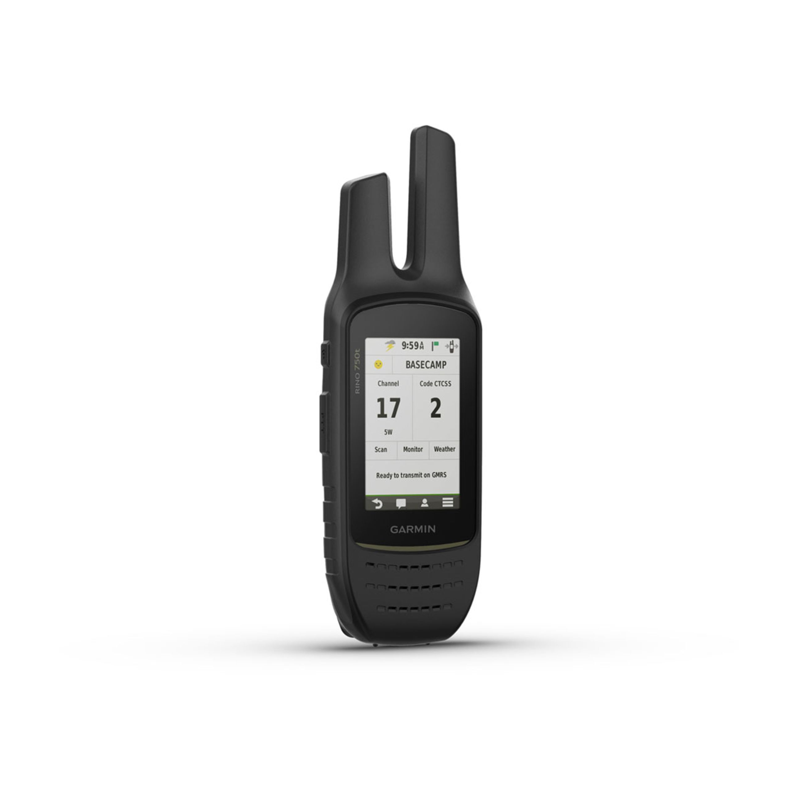 Alternative view of Rino 755T - 2-Way Radio/Gps Navigator With Touchscreen And Topo Mapping