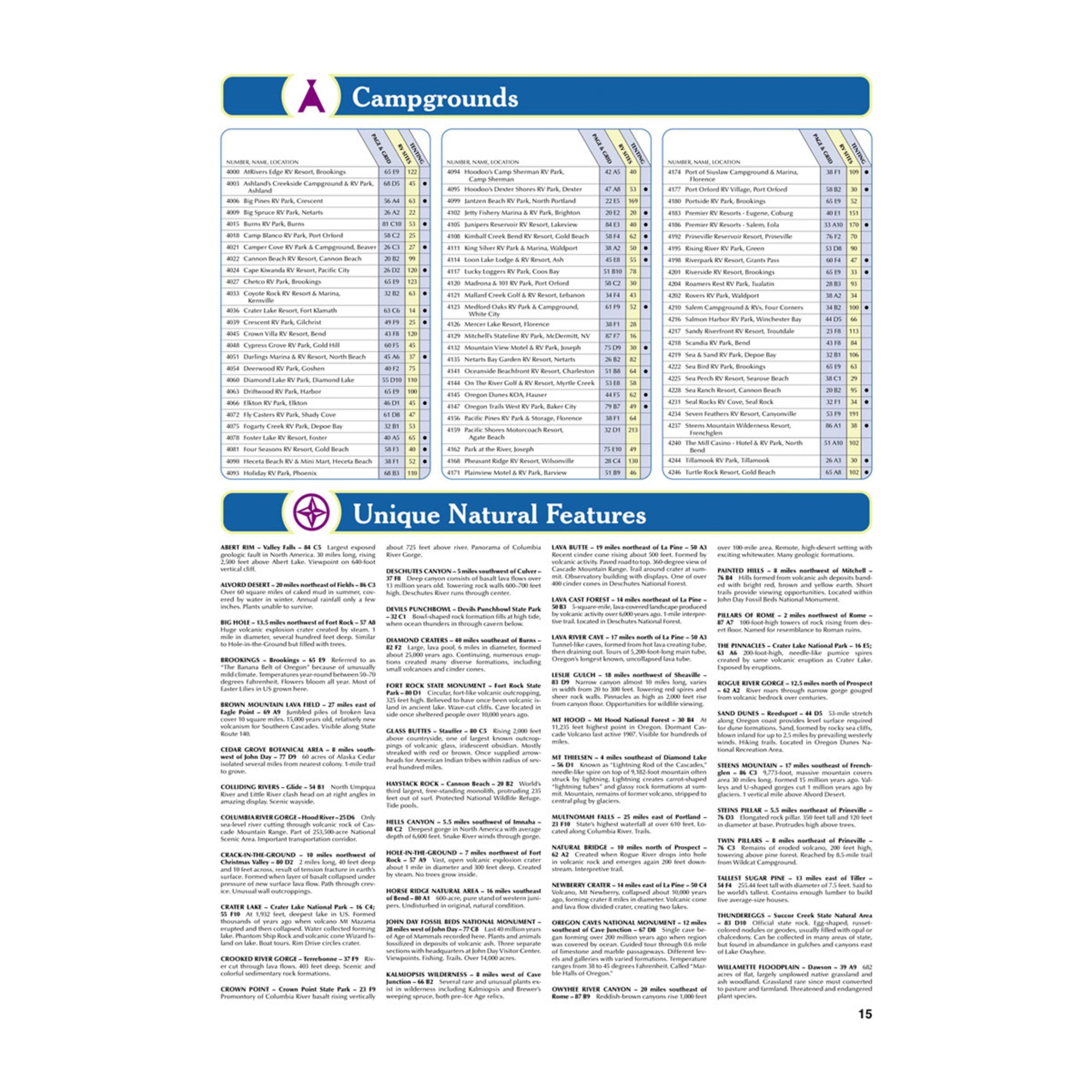 Alternative view of Delorme Atlas & Gazetteer Paper Maps - Oregon
