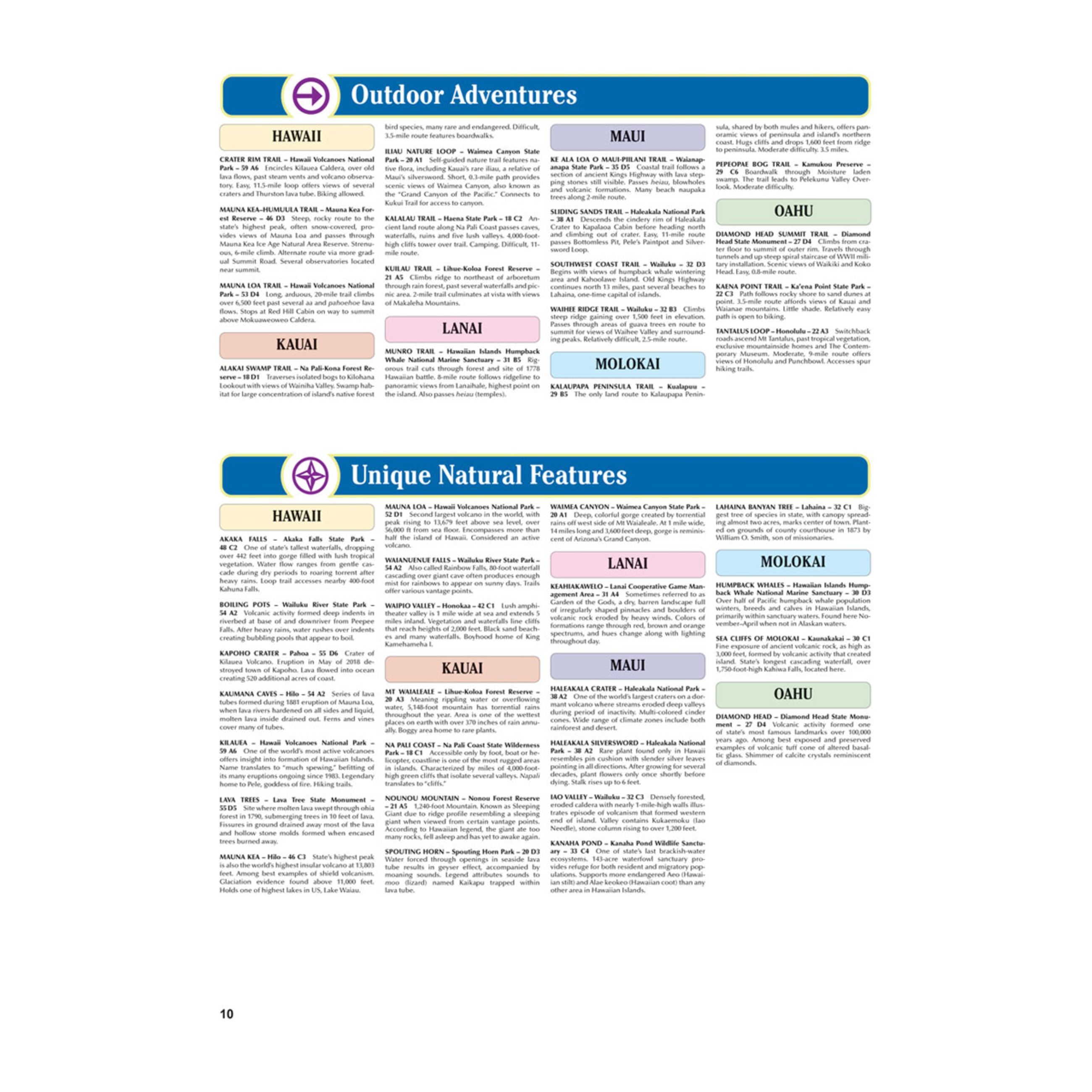 Alternative view of Delorme Atlas & Gazetteer Paper Maps - Hawaii
