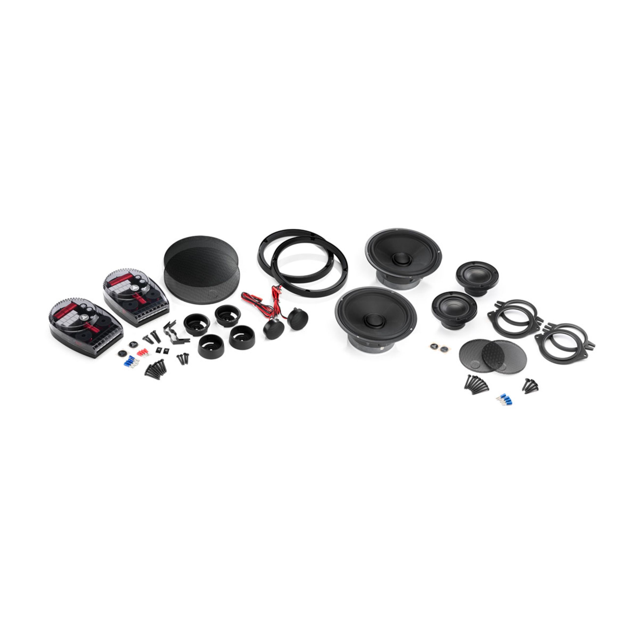 Alternative view of Jl Audio C6 Car Speakers - 6.5" Three-Way Component Speaker System (C6-653)