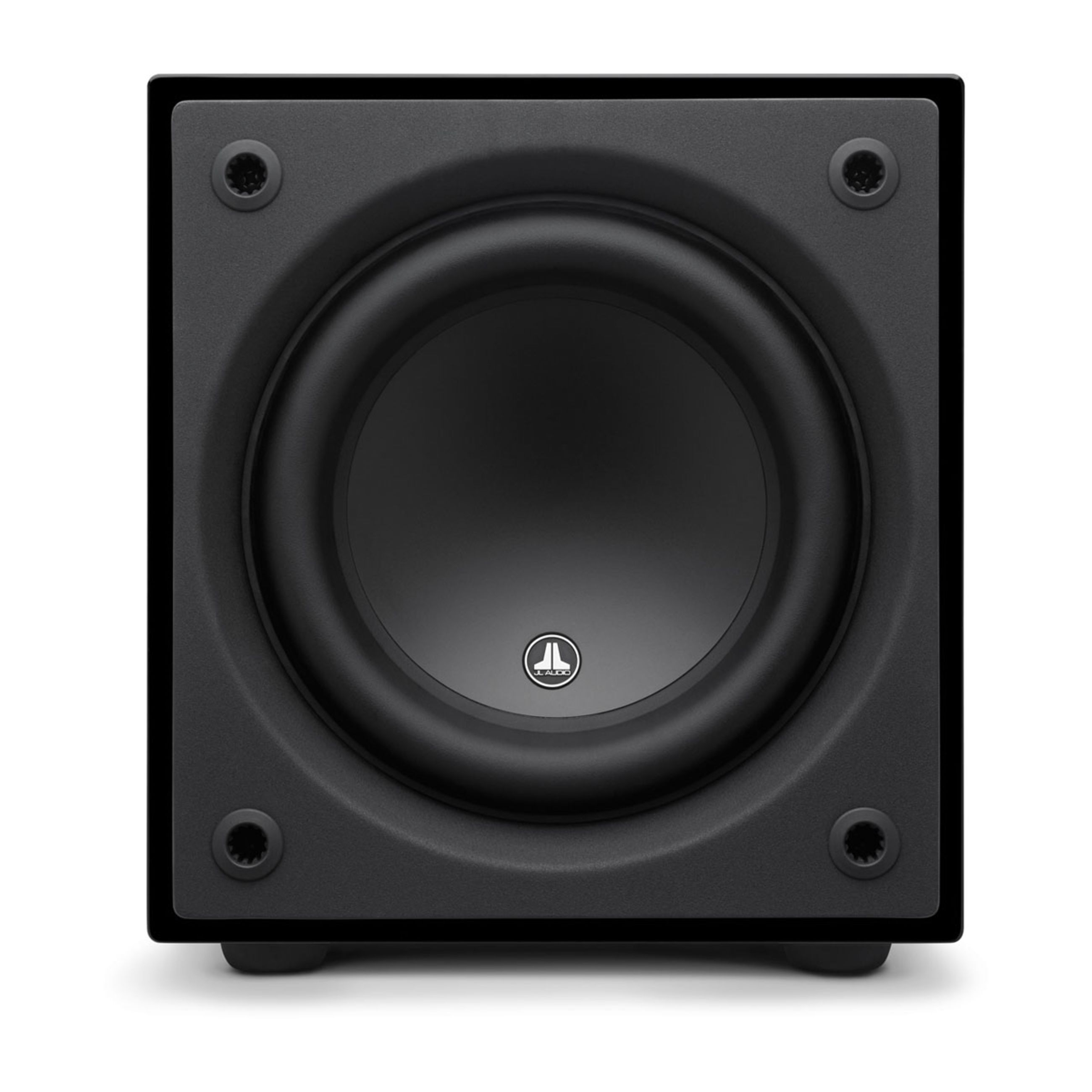 Alternative view of Jl Audio Dominion Powered Subwoofer - 10" With Black Gloss Finish (D110- Gloss)