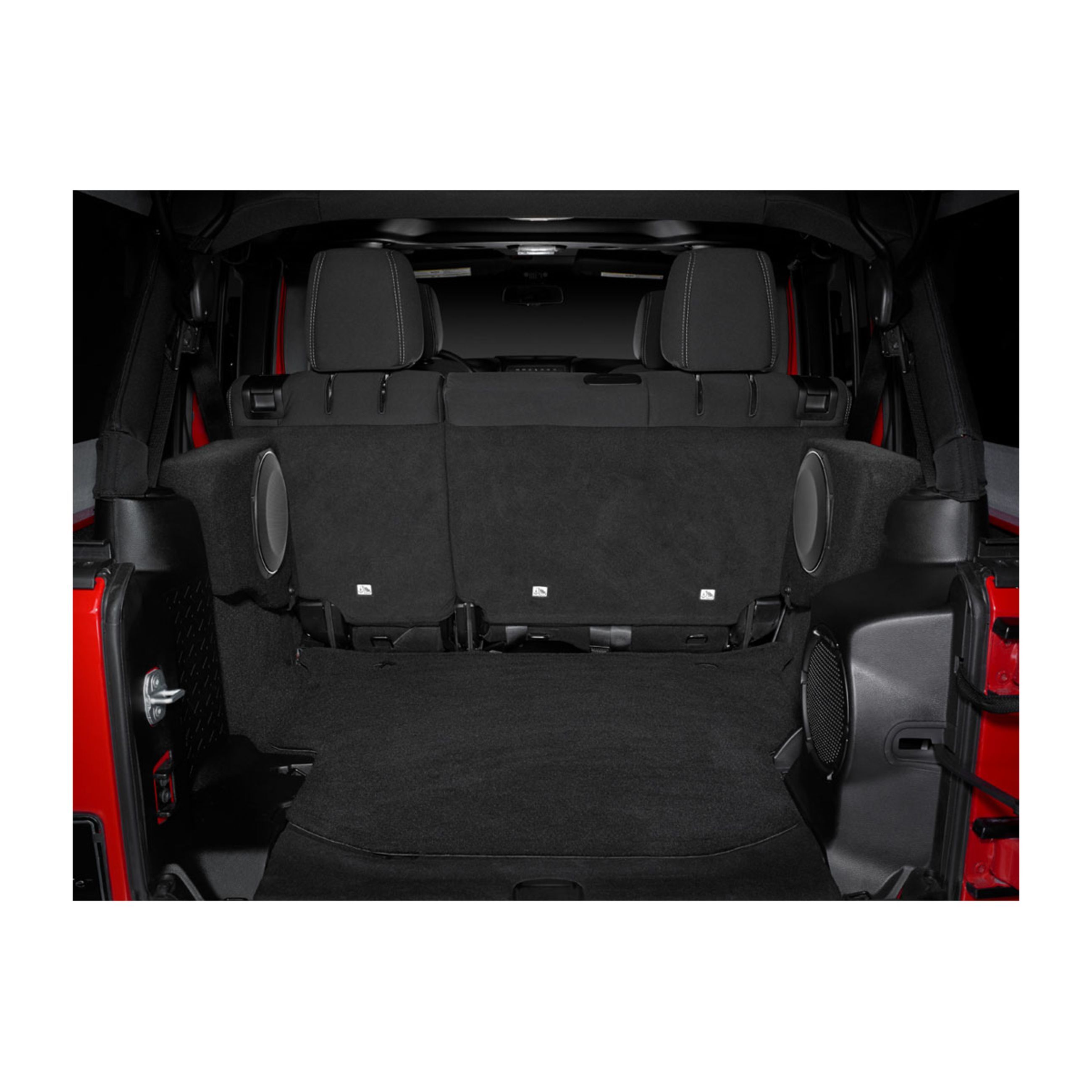 Alternative view of Jl Audio Stealthbox Enclosed Subwoofer For Jeep Wrangler Unlimited - Passenger Side 4 Ohm (Sb-J-Wrup/10Tw1-4)
