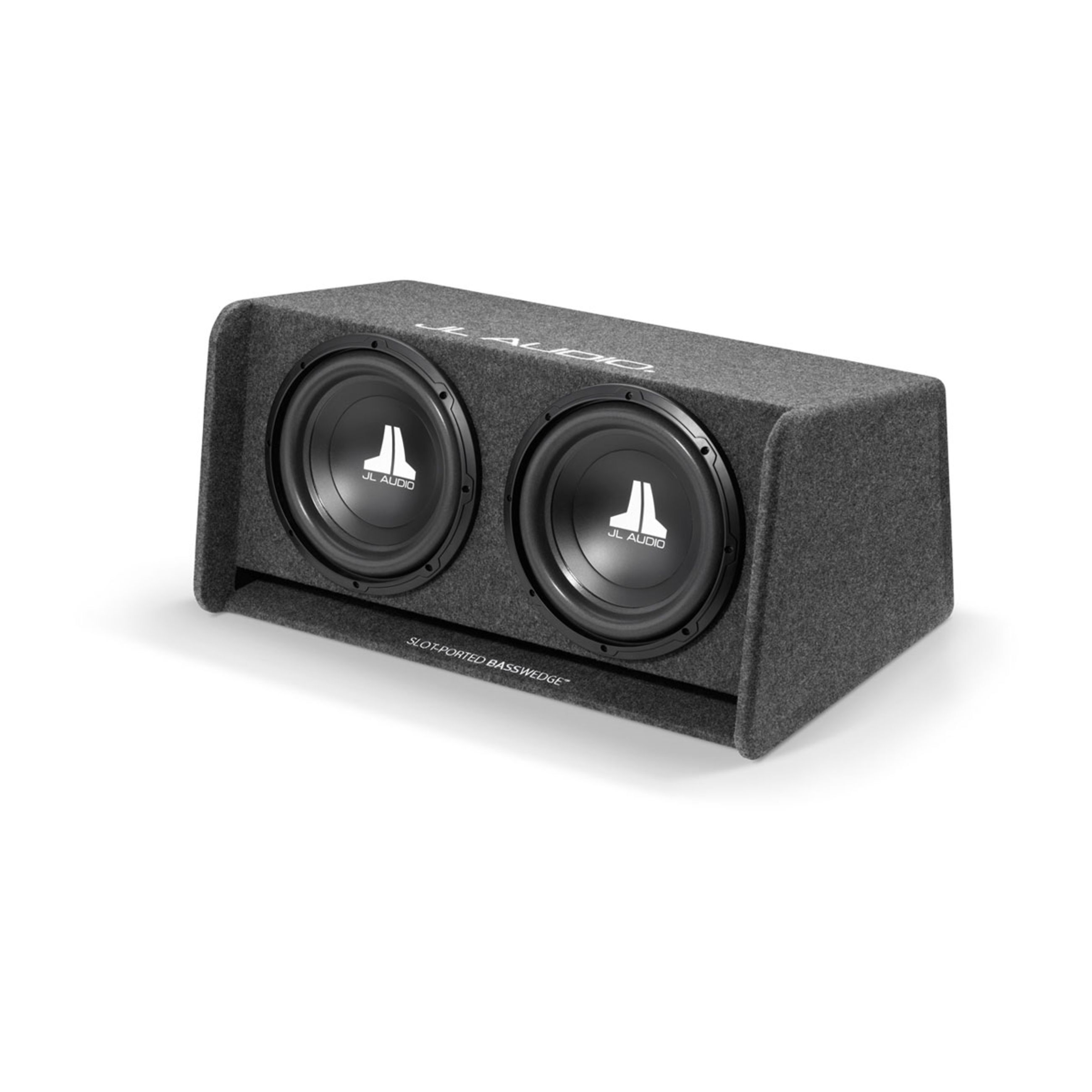 Alternative view of Jl Audio Basswedge Enclosed Car Subwoofer - Dual 12" W0V3 Subwoofer