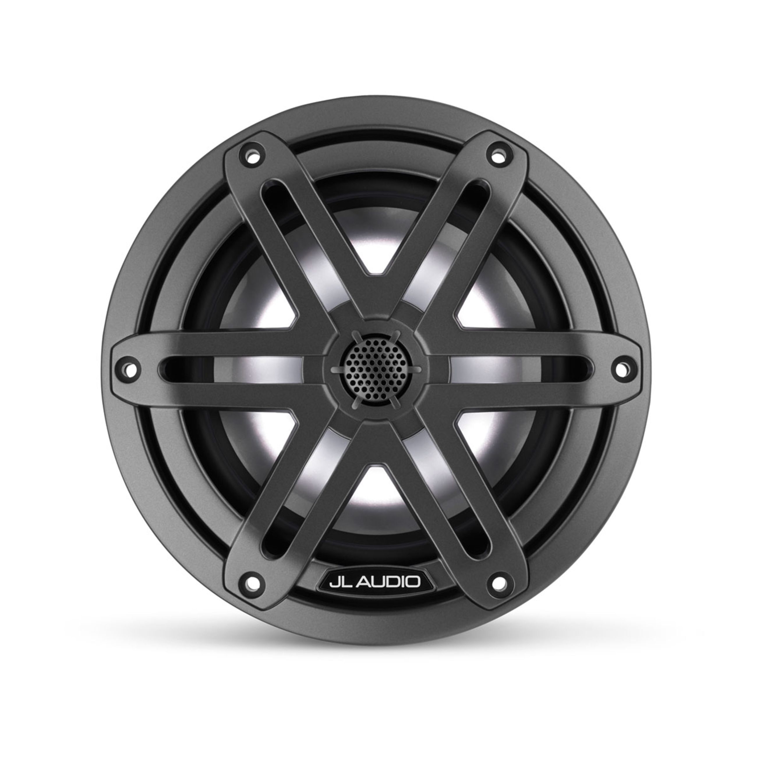 Alternative view of Jl Audio M3 Enclosed Tower Speakers - 6.5" With Led And Gray Sport Grille (M3-650X-S-Gm-I)