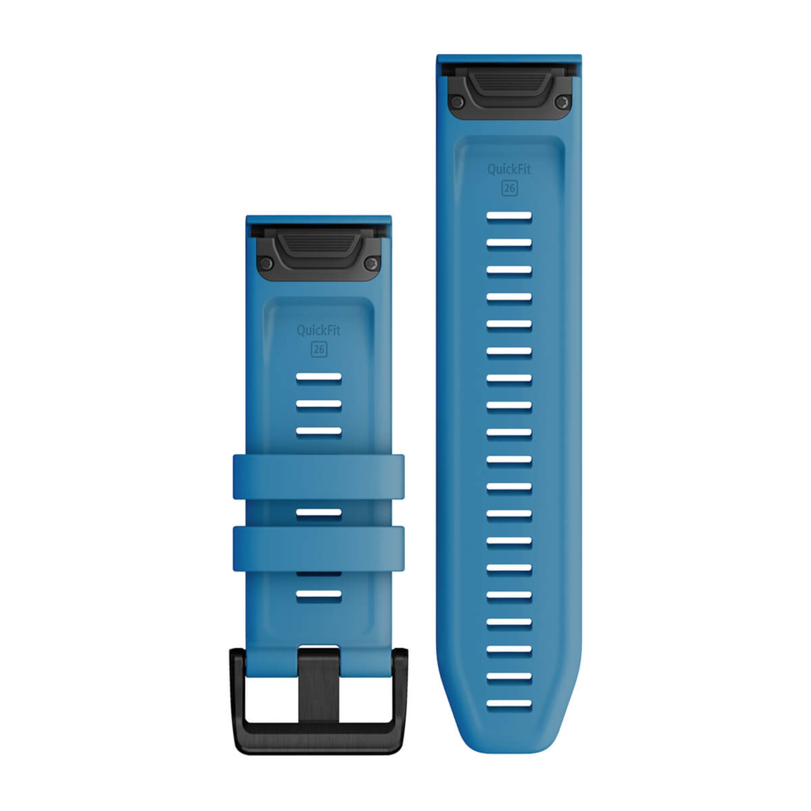 Alternative view of Quickfit 26 Watch Bands - Cirrus Blue Silicone