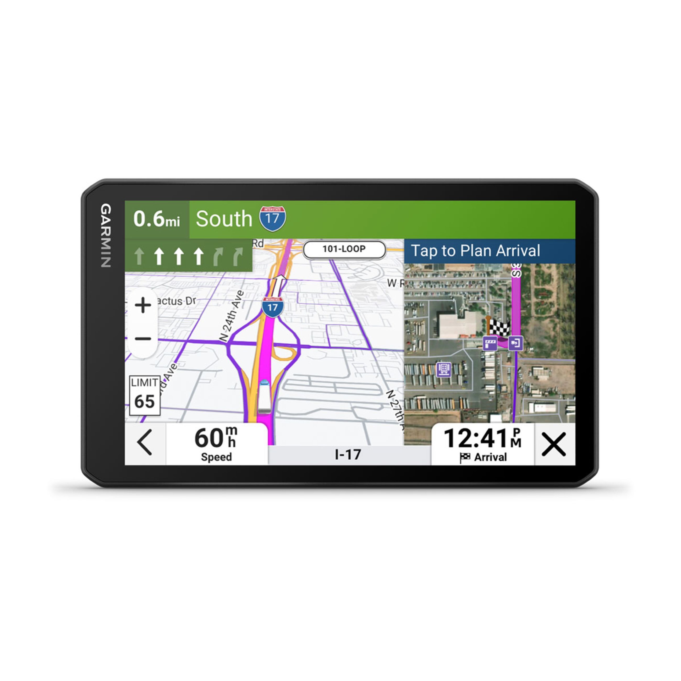 Alternative view of DēZl Otr720 - 7" Gps Truck Navigator With DēZl Headset 210