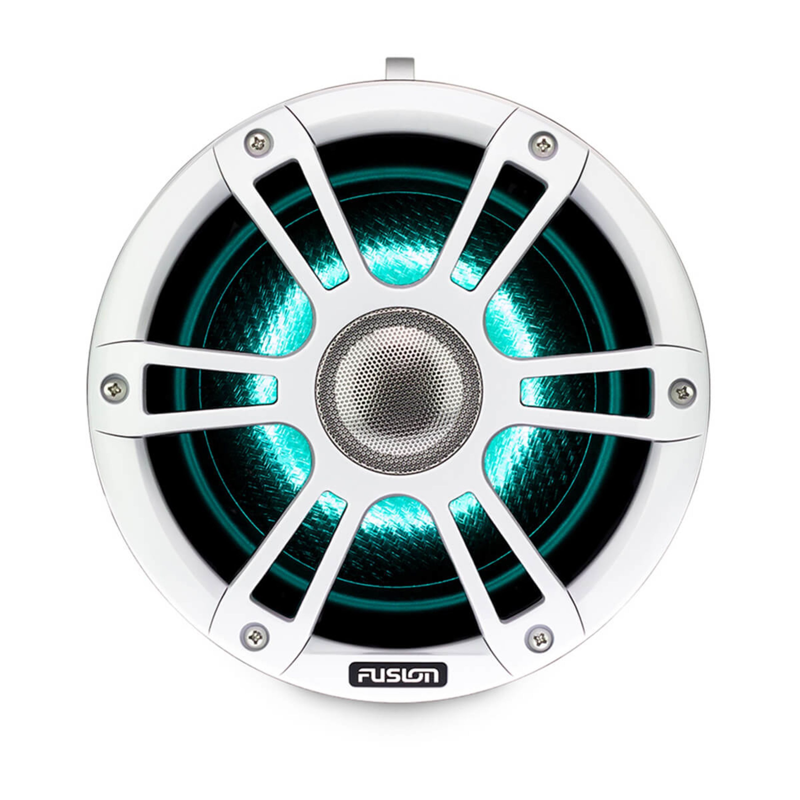 Alternative view of Fusion Signature Series 3 Marine Wake Tower Speakers - 6.5" 230 Watt Sports White Marine Wake Tower Speakers (Pair) With Crgbw